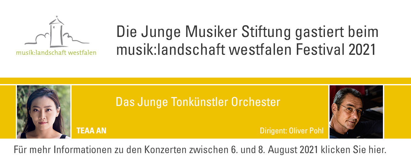 Junge Musiker Stiftung zu Gast bei musik:landschaft westfalen